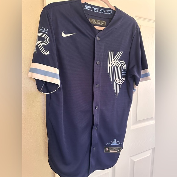 Nike Other - BOBBY WITT JR NIKE KC ROYALS NAVY BLUE CITY CONNECT LIMITED JERSEY SMALL